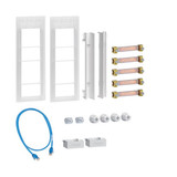 Hager ZM02MS Verbindungssatz, universZ, 3-Punkt, Schrank/Schrank, inkl. WAN-Verbindung