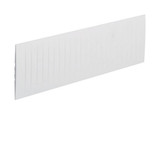 Hager ZZ35S Abdeckstreifen,sperrbar, Breite 12 PLE, für NAR-Haube mit 216mm Geräteschlitz