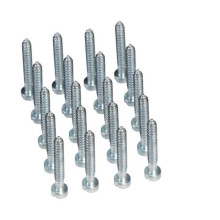 Hager ZZ40B Schrauben, univers Z, 4,8x34,5mm, für Tragschiene 20 Stück