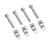 Hager ZZ44SF Tragschienenbefestigung,Satz mit 4x Schrauben und Gegenmutter