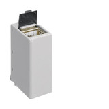 Hager ZZ45ZPH6 RJ45-Buchse, IP2X, Montage auf Hutschiene