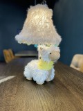 Happy Lamps, Alma das flauschige Alpaka, LED Tischleuchte, handgefertigt