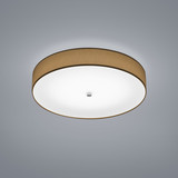 Helestra BOKI LED Deckenleuchte 31W dimmbar 90Ra Warmweiss Mattnickel Made in Germany 15/1745.19/9259