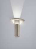Helestra VIYA LED Wandleuchte 13W dimmbar 90Ra warmweiss Coffee Aluminium