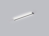 Helestra LOOM LED Wand- und Deckenleuchte 24W IP44 90Ra Steuerbare Lichtfarbe, warm-/neutralweiss Mattschwarz Stahl satiniert