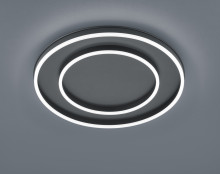 Helestra SONA LED Deckenleuchte 60W dimmbar Warmweiss Mattschwarz 25/1994.22