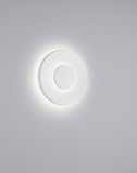 Helestra BUD LED Wandleuchte 13W dimmbar IP65 90Ra warmweiss Mattweiß Aluminium-Guss