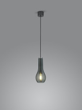 Helestra GARA E27 Pendelleuchte max.60W/60W 90Ra Schwarzchrom 6-5065.64