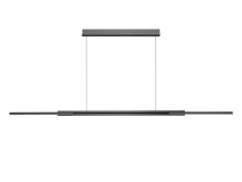 Hell Whippy LED Pendelleuchte 6-fach steuerbare Lichtfarbe Dimmbar 30-150cm >90Ra Anthrazit 20718/1-39