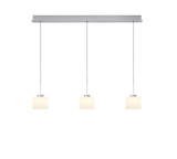 Hell Elli LED Pendelleuchte 3-fach Warmweiß Dimmbar 60-180cm >90Ra Alu 20724/3-36