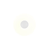 Hell LED Wandleuchte Siena dimmbar 11,5W Dim to Warm extrawarm- bis warmweiss 90Ra Weiß Opalglas Ø20cm 40321/1-07