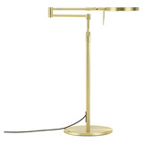 Hell LED Tischleuchte Stance dimmbar 12W CCT steuerbare Lichtfarbe 3-stufig extrawarm- bis neutralweiss 90Ra Messing matt 65cm 50477/1-01