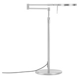 Hell LED Tischleuchte Stance dimmbar 12W CCT steuerbare Lichtfarbe 3-stufig extrawarm- bis neutralweiss 90Ra Nickel matt 65cm 50477/1-33