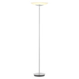 Hell LED Stehleuchte Ferdi dimmbar 36W CCT steuerbare Lichtfarbe 3-stufig extrawarm- bis neutralweiss 90Ra Nickel matt Alabasterglas 180cm 60582/1-92