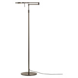 Hell LED Stehleuchte Stance dimmbar 12W CCT steuerbare Lichtfarbe 3-stufig extrawarm- bis neutralweiss 90Ra Bronze 144cm 60590/1-15