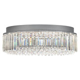 Hell LED Deckenleuchte Royal dimmbar 35W warmweiss 90Ra Chrom Klarglas Ø50cm 70644/1-02