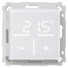 Homematic IP Glas-Wandthermostat mit CO2-Sensor - HmIP-WGTC weiß 161333A0