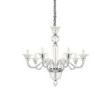 Ideal Lux BRIGITTA Pendelleuchte E14 8-fach ⌀890mm dimmbar Klar 199382