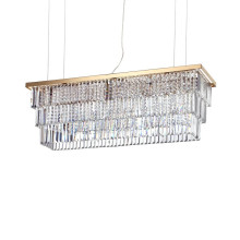 Ideal Lux MARTINEZ Pendelleuchte E14 8-fach dimmbar Gold 213583