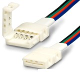 ISOLED Clip-Verbinder mit Kabel C1-410 für 4-pol. IP20 Flexstripes 10mm, Pitch >12mm