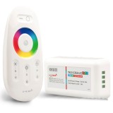 ISOLED Wireless Touch RGB PWM-Dimmer mit Funk-Fernbedienung 2.4GHz, 12-24V DC 3x4A