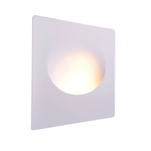 ISOLED Gips-Wand-Einbauleuchte, GU10, kleine Öffnung rund