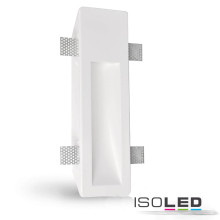 ISOLED Gips-Wand-Einbauleuchte, länglich, GU10, große Bauform