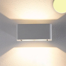 ISOLED LED Wandleuchte Up&Down 4x3W CREE, IP54, weiß, warmweiß