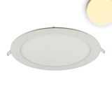 ISOLED LED Downlight, 18W, rund, ultraflach, weiß, warmweiß, dimmbar