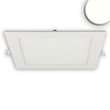 ISOLED LED Downlight, 15W, eckig, ultraflach, weiß, neutralweiß, dimmbar