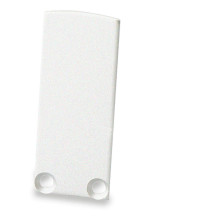 ISOLED Endkappe EC18 für SURF12 RAIL inkl. COVER4 mit TUNNEL, Alu eloxiert