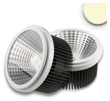 ISOLED AR111 20W, 25°, warmweiß, inkl. externem VG