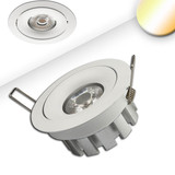 Isoled LED Einbaustrahler SUNSET, weiß, 15W, 45°, 2200-3100K, Dimm-to-warm 112671