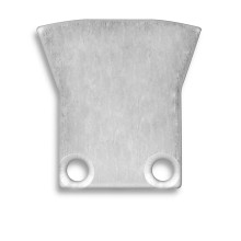 ISOLED Endkappe EC9 Aluminium für DIVE12 mit TUNNEL, 2 STK, inkl. Schrauben