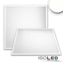 ISOLED LED Panel Professional Line 600 UGR19 4H/8H, 36W, Rahmen weiß RAL 9016, neutralweiß