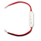 ISOLED LED Strip Mini Kabel PWM-Dimmer, 1 Kanal, 12-24V DC 3A