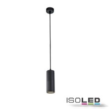 ISOLED Pendelleuchte 130 GU10, rund, schwarz