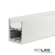ISOLED LED Leuchtenprofil LAMP40 Up+Down Aluminium weiß pulverbeschichtet