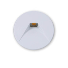 ISOLED Cover Aluminium rund 2 weiß für Wandeinbauleuchte Sys-Wall68