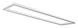ISOLED Einbaurahmen weiß RAL 9016 für LED Panel 300x1200