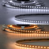 ISOLED LED CRI918/940 Linear10 Flexband Streifen, 24V, 10W+10W, IP20, weißdynamisch, 240 LED/m