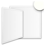 ISOLED LED Panel Backlight Line 600 UGR<19 8H/8H, CRI90, 36W, neutralweiß, Push/DALI dimmbar
