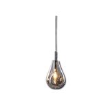 ISOLED Pendelleuchte, black Glas, E14, 50-300cm, exkl. Baldachin