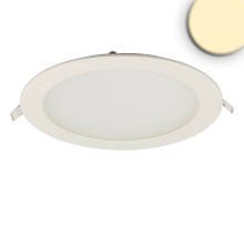 ISOLED LED Downlight, 18W, rund, ultraflach, blendungsreduziert, weiß, warmweiß, dimmbar CRI90