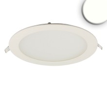 ISOLED LED Downlight, 18W, rund, ultraflach, blendungsreduziert, weiß, neutralweiß, dimmbar CRI90