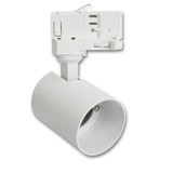 Isoled 3-Phasen Schienen-Adapter Mini für GU10-Spots, weiß matt 115504