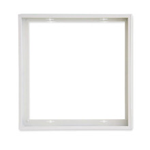 ISOLED Aufbaurahmen weiß RAL 9016, Höhe 5cm, für LED Panels 600x600, steckbare Schnellmontage