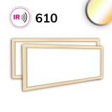 ISOLED LED Leuchtrahmen für Infrarot-Panel PREMIUM Professional 610, 70W, weißdynamisch, CRI92