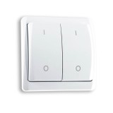 ISOLED IR-PANEL CONTROL 2-fach Funk-Wandsender, batteriebetrieben (A23 12V enthalten)