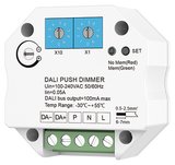 Isoled DALI Master-Steuerung für 1 Adresse / 1 Gruppe, Steuerung via Push-(Schließ)-Taster, 230V 115962